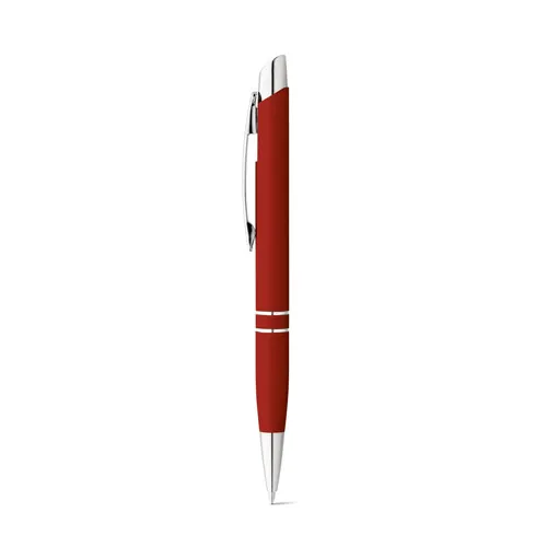 Bolígrafo Marieta Soft aluminio con acabado de goma REF 81189