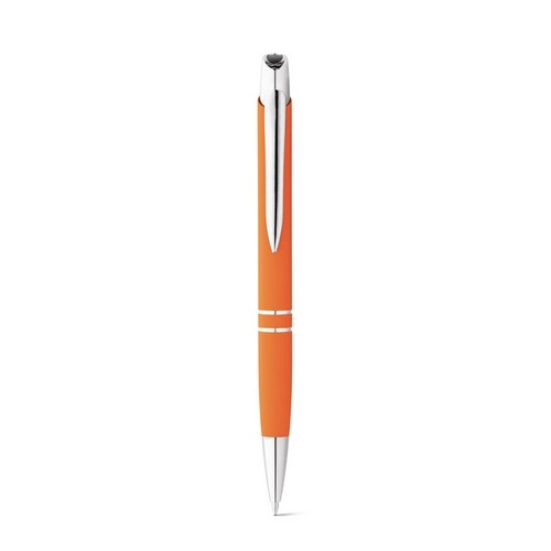 Bolígrafo Marieta Soft aluminio con acabado de goma REF 81189