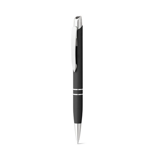 Bolígrafo Marieta Soft aluminio con acabado de goma REF 81189