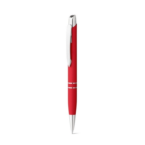 Bolígrafo Marieta Soft aluminio con acabado de goma REF 81189
