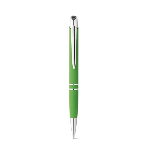 Bolígrafo Marieta Soft aluminio con acabado de goma REF 81189