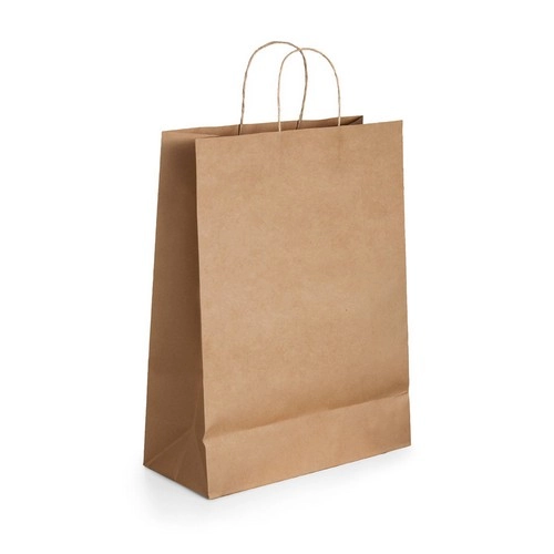 Bolsa de papel craft resistente y ecológica 92877