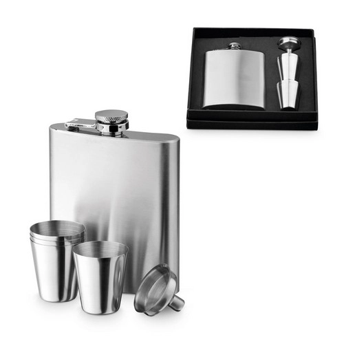 Conjunto termo y tazas de acero inoxidable Ref 94665