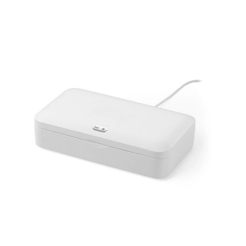 Caja esterilizadora UV con cargador inalámbrico REF 98519