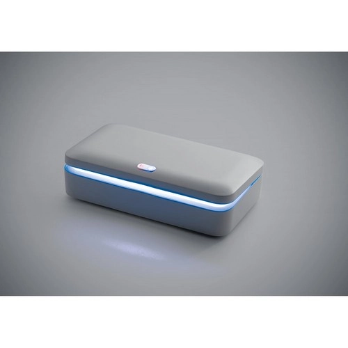Caja esterilizadora UV con cargador inalámbrico REF 98519