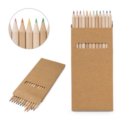 COMPRAR CAJA CON 12 LÁPICES DE COLOR CROCO REF 91746 HIDEA