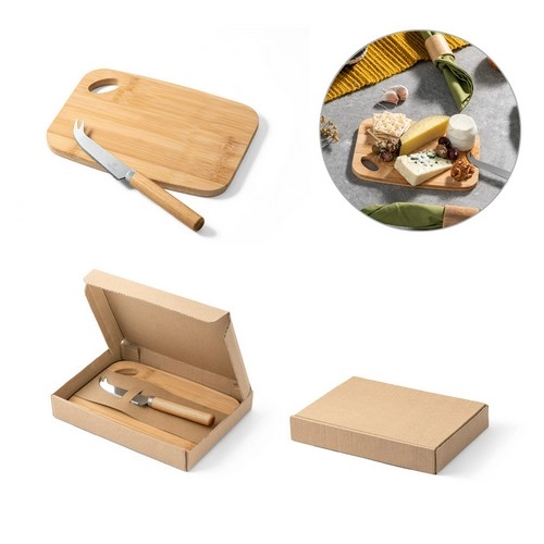 COMPRAR CAPPERO. TABLA DE QUESOS Y JUEGO DE CUCHILLOS REF 94028 HIDEA