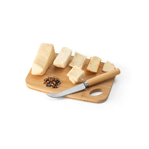 COMPRAR CAPPERO. TABLA DE QUESOS Y JUEGO DE CUCHILLOS REF 94028 HIDEA