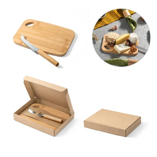 COMPRAR CAPPERO. TABLA DE QUESOS Y JUEGO DE CUCHILLOS REF 94028 HIDEA