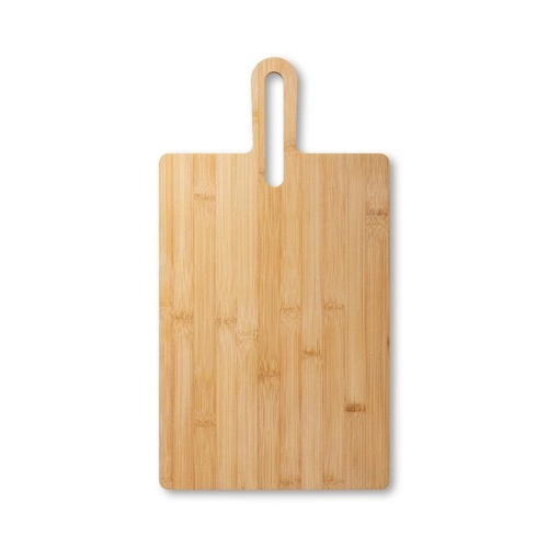 Tabla de servir de bambú con asa ref 94260