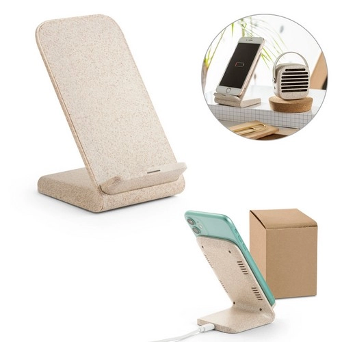 Soporte para móvil con cargador inalámbrico Ref 97932