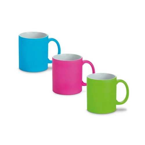 Mug cerámica neón mate 350ml caja incluida Ref 93886