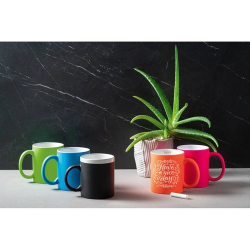 Mug cerámica neón mate 350ml caja incluida Ref 93886