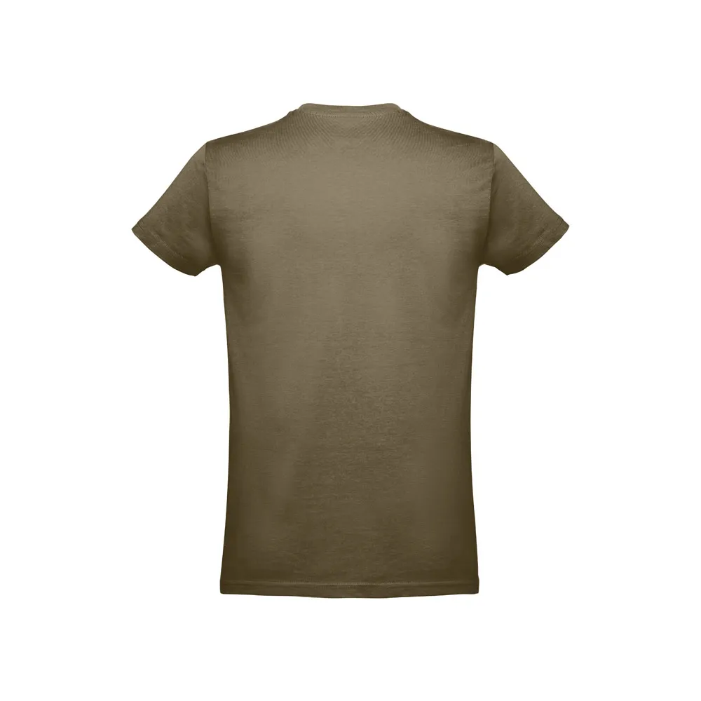 Camiseta de algodón unisex para niños con canalé REF 30171