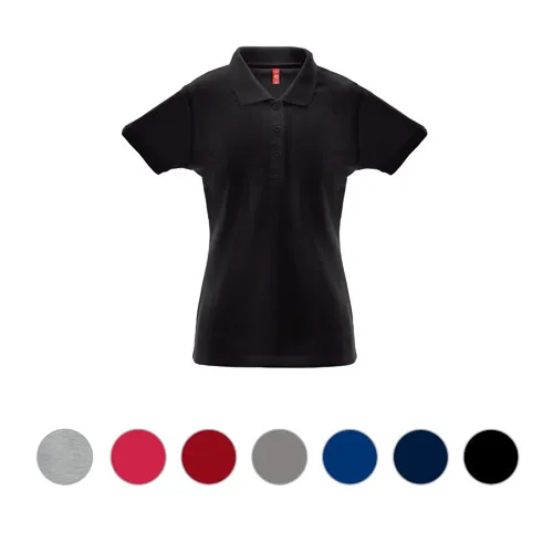 Polo de mujer de poliéster y algodón Ref 30264